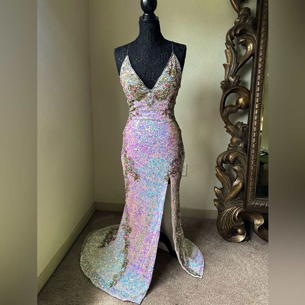 Primavera Couture Long Prom Dress